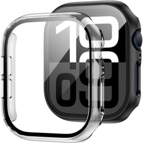 Apple Watch Series 10 Tech-Protect Defense360 Fodral med skä... Genomskinlig