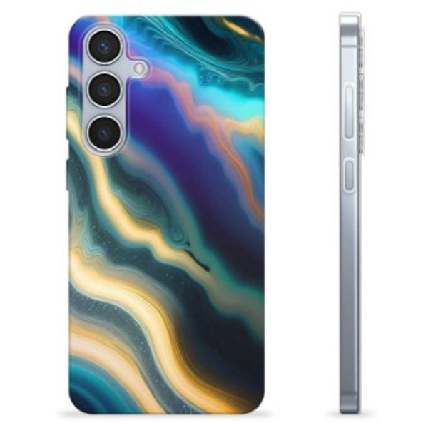 Samsung Galaxy S24+ TPU-Skal - Norrsken Färgrik