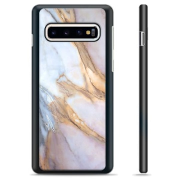 Samsung Galaxy S10 Skyddsskal - Elegant Marmor Animerad