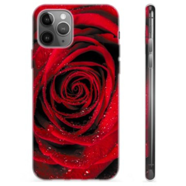 iPhone 11 Pro Max TPU-Skal - Ros Animerad