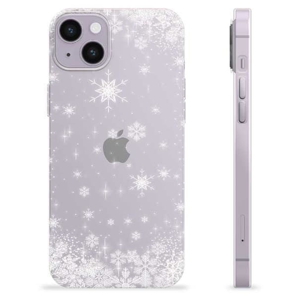 iPhone 14 Plus TPU-Skal - Snöflinga Animerad