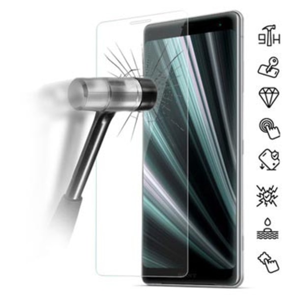 Sony Xperia XZ3 Härdat Glas Skärmskydd - 9H, 0.3mm - Klar Genomskinlig