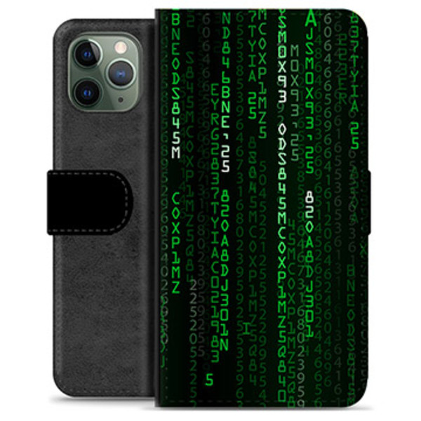 iPhone 11 Pro Premium Plånboksfodral - Krypterad Animerad