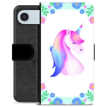 iPhone Air Premium Plånboksfodral - Enhörning Animerad