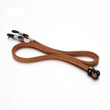 Mocka Glasögon Nyckelband - 70cm - Brun Brun