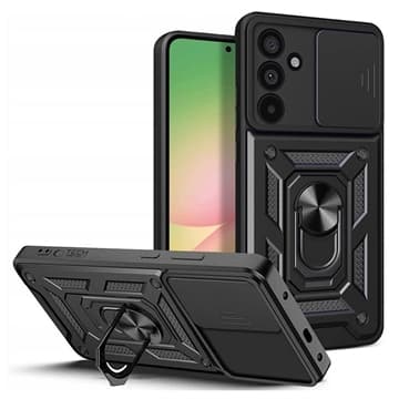 Samsung Galaxy A37 Tech-Protect CamShield Pro Skal - Svart Svart