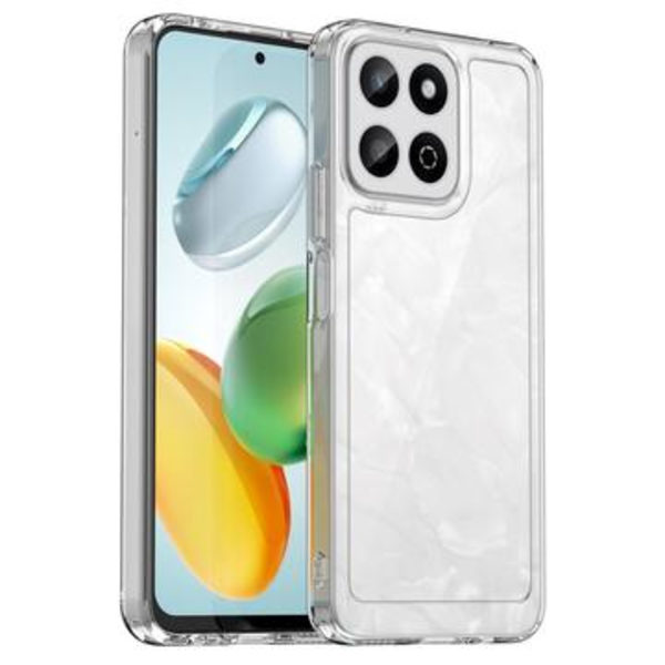 Honor 200 Smart/X7c Anti-Shock Hybrid Skal - Genomskinlig Genomskinlig