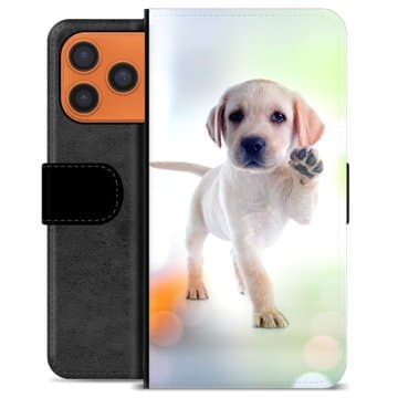 iPhone 17 Pro Max Premium Plånboksfodral - Hund Animerad