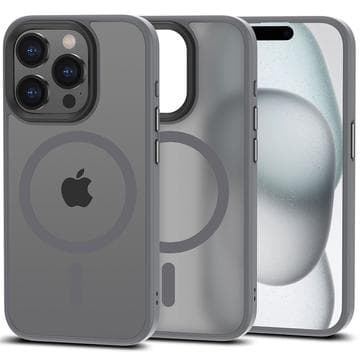 iPhone 15 Pro Tech-Protect Magmat Skal - MagSafe-kompatibelt... Svart