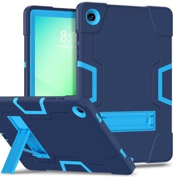 Samsung Galaxy Tab A11+ Robotstil Hybridfodral med kickstand... Blå