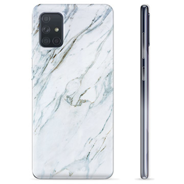 Samsung Galaxy A71 TPU-Skal - Marmor Animerad