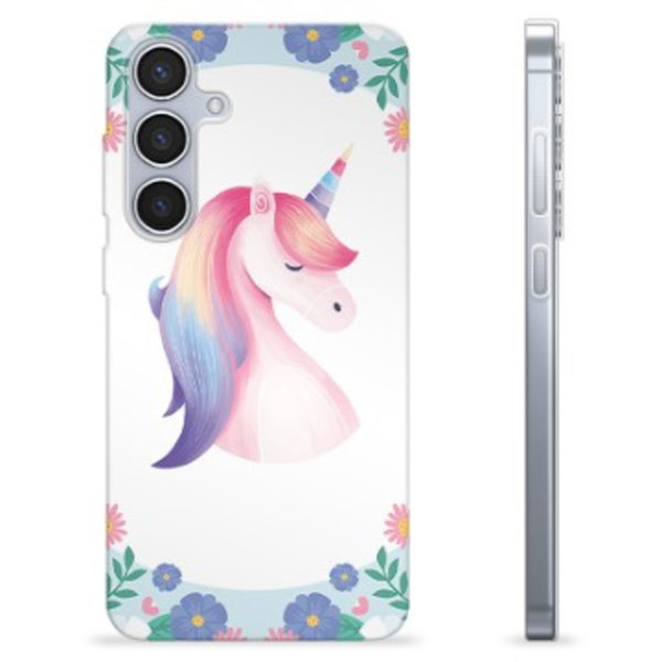 Samsung Galaxy S24+ TPU-Skal - Enhörning Animerad