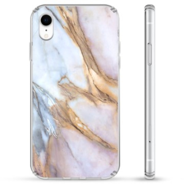 iPhone XR Hybridskal - Elegant Marmor Animerad