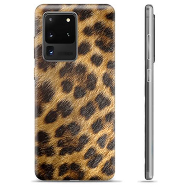 Samsung Galaxy S20 Ultra TPU-Skal - Leopard Animerad