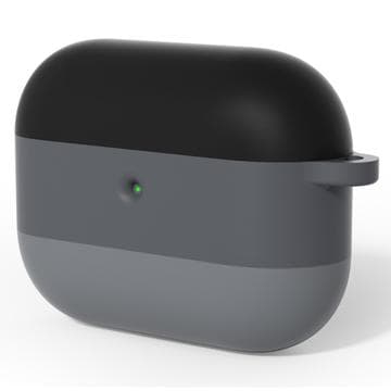 AirPods Pro 3 Gradient stötsäkert silikonfodral med... Svart