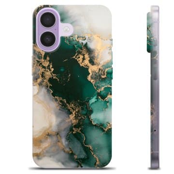 iPhone 17 TPU-Skal - Jade Marmor Animerad