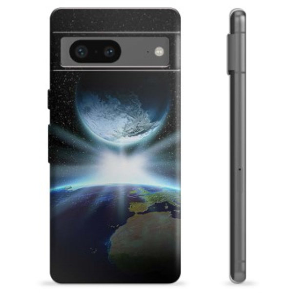 Google Pixel 7 TPU-Skal - Rymden Animerad