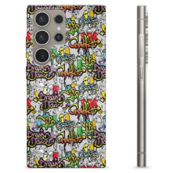 Samsung Galaxy S24 Ultra TPU-Skal - Graffiti Animerad