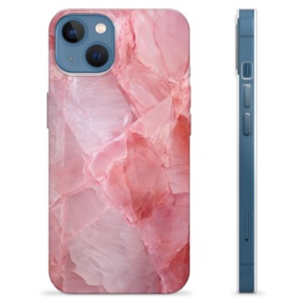 iPhone 13 TPU-Skal - Rosa Kvarts Rosa