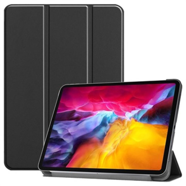 Tri-Fold Series iPad Pro 11 2022/2021 Smart Foliofodral - Svart Svart