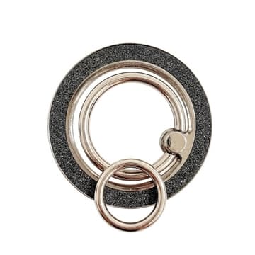 Glitter MagSafe Fidget Ring-stativ - Svart Svart