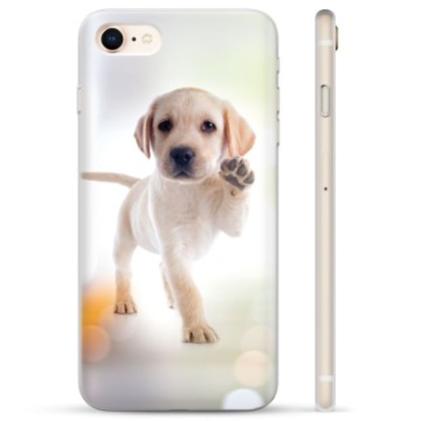 iPhone 7/8/SE (2020)/SE (2022) TPU-Skal - Hund Animerad