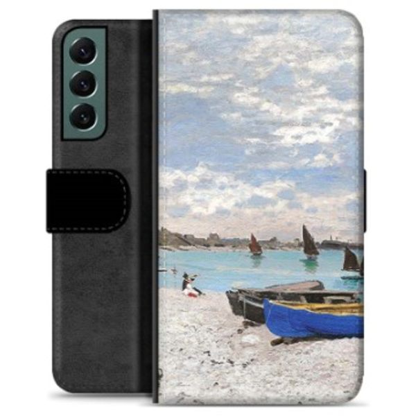 Samsung Galaxy S22+ 5G Premium Plånboksfodral - Sainte-Adresse Animerad