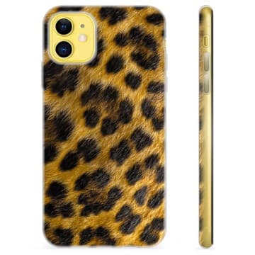 iPhone 11 TPU-Skal - Leopard Animerad