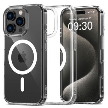 iPhone 16 Pro Tech-Protect Flexair Magnetisk Hybrid Skal -... Genomskinlig