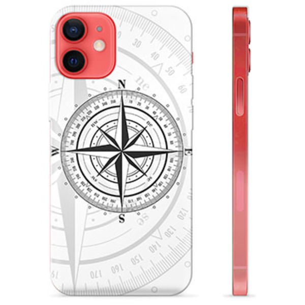 iPhone 12 mini TPU-Skal - Kompass Animerad