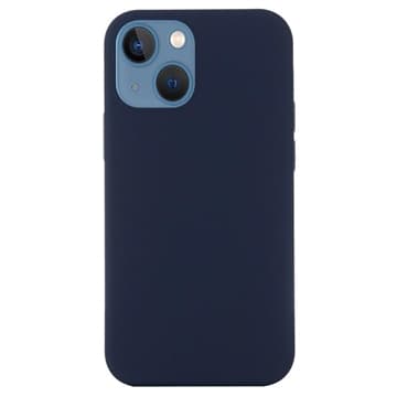 iPhone 15 Liquid Silikonskal - MagSafe-kompatibelt - Mörkblå Blå