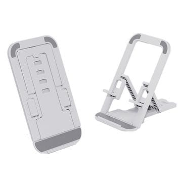 Hopfällbar mobilhållare i kortformat - Silver Silver