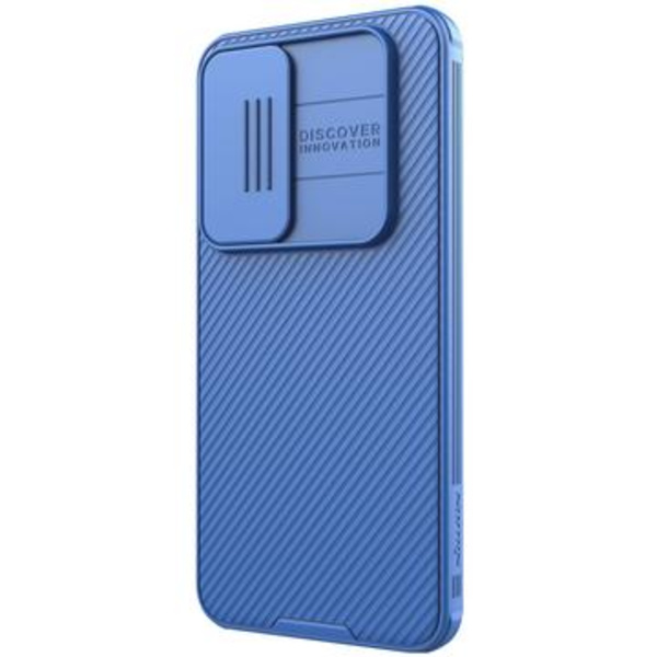 Samsung Galaxy S24 FE Nillkin CamShield Prop Hybrid Skal - Blå Blå
