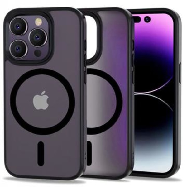 iPhone 14 Pro Tech-Protect Magmat Skal - MagSafe-kompatibelt... Svart