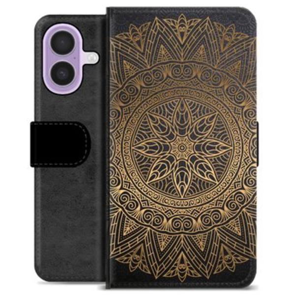 iPhone 17 Premium Plånboksfodral - Mandala Animerad