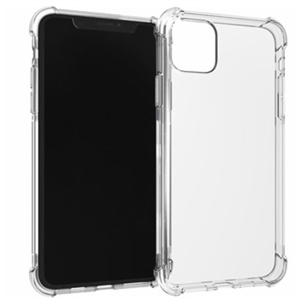 Stöttåligt iPhone 11 Pro TPU-skal - Genomskinlig Genomskinlig