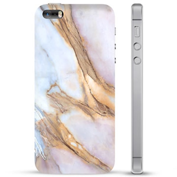 iPhone 5/5S/SE TPU-Skal - Elegant Marmor Animerad