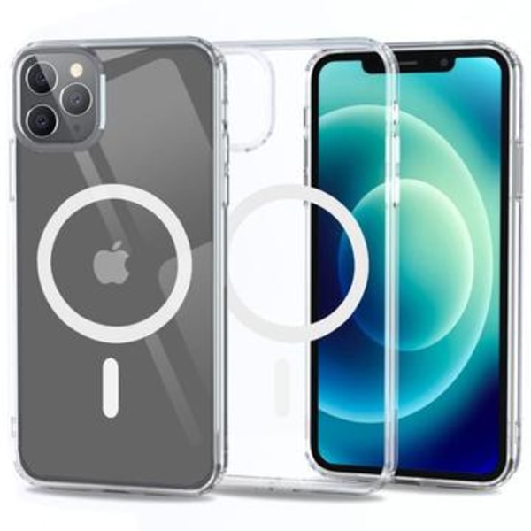 iPhone 11 Pro Max Tech-Protect Flexair Magnetisk Hybrid Skal... Genomskinlig