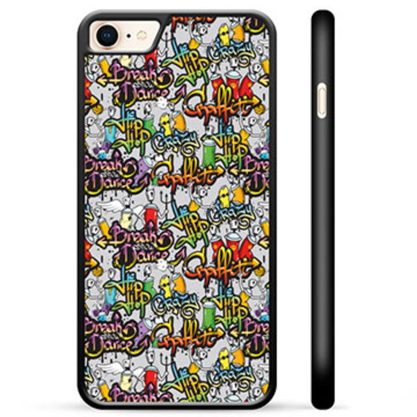 iPhone 7/8/SE (2020)/SE (2022) Skyddsskal - Graffiti Animerad