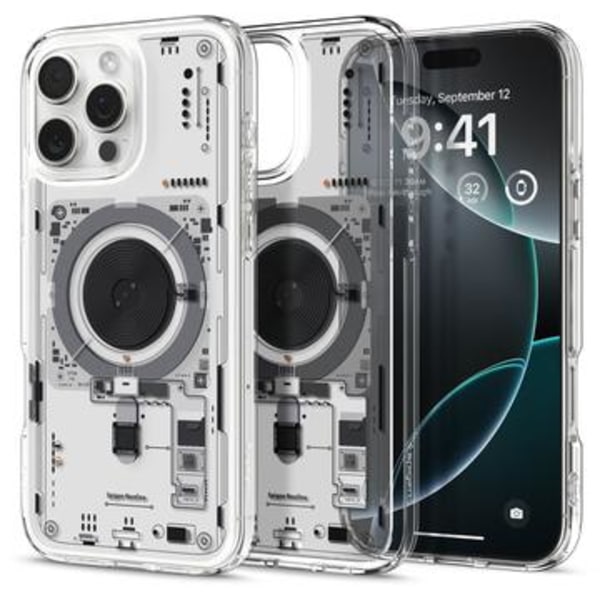 iPhone 16 Pro Max Spigen Ultra Hybrid Mag Skal - Neo One Animerad