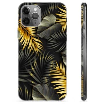 iPhone 11 Pro Max TPU-Skal - Gyllene Löv Animerad