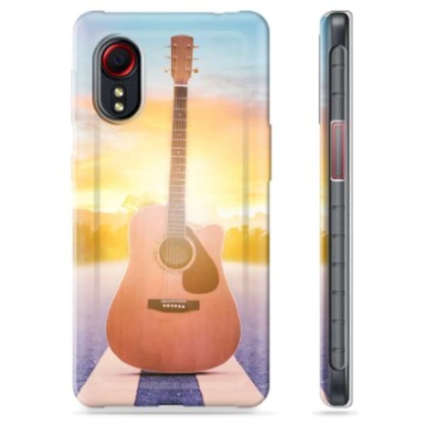 Samsung Galaxy Xcover 5 TPU-Skal - Gitarr Animerad