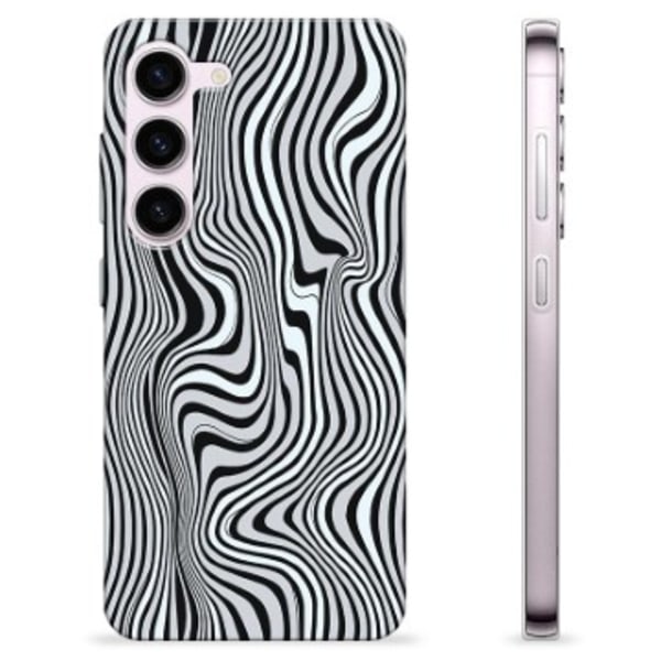 Samsung Galaxy S23 5G TPU-Skal - Fascinerande Zebra Färgrik