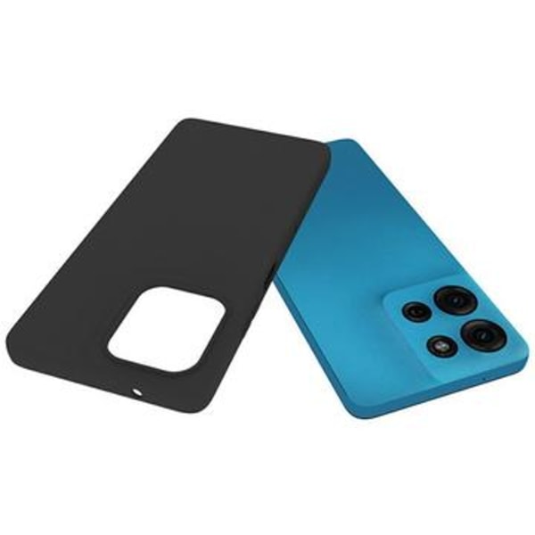 Motorola Moto G75 Anti-halk TPU-Skal - svart Svart