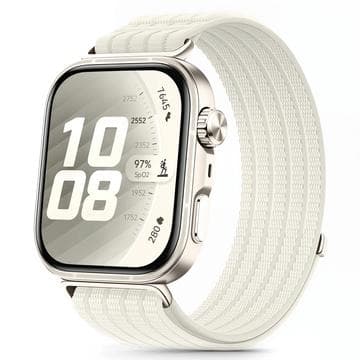 Tech-Protect nylonarmband - Huawei Watch Fit 3/4/4 Pro/5/5... Beige