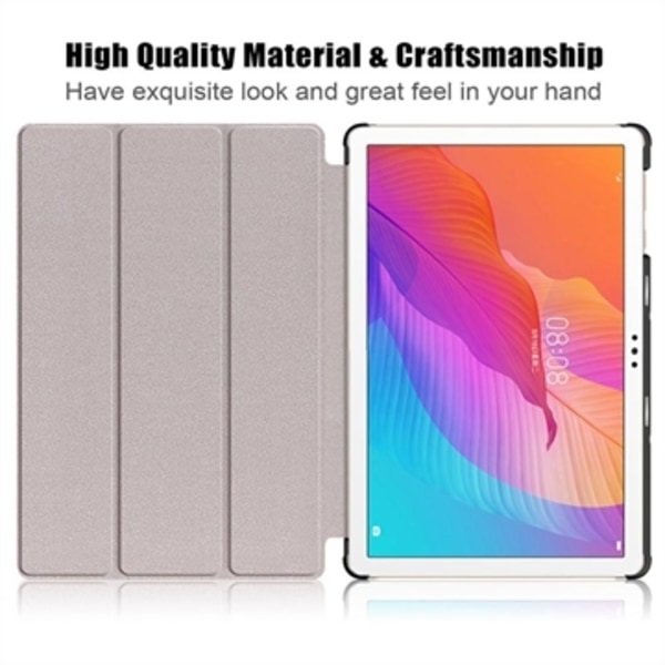 Honor Pad X8/X8 Lite Tri-Fold Series Foliofodral - Grå Grå