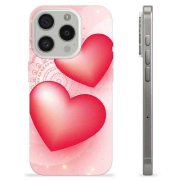 iPhone 15 Pro TPU-Skal - Kärlek Animerad