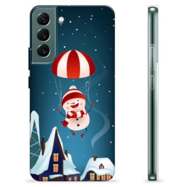 Samsung Galaxy S22+ 5G TPU-Skal - Snögubbe Animerad