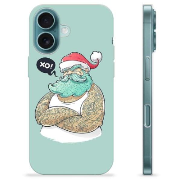 iPhone 16 TPU-Skal - Modern Tomte Animerad