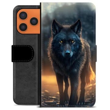 iPhone 17 Pro Max Premium Plånboksfodral - Varg Animerad